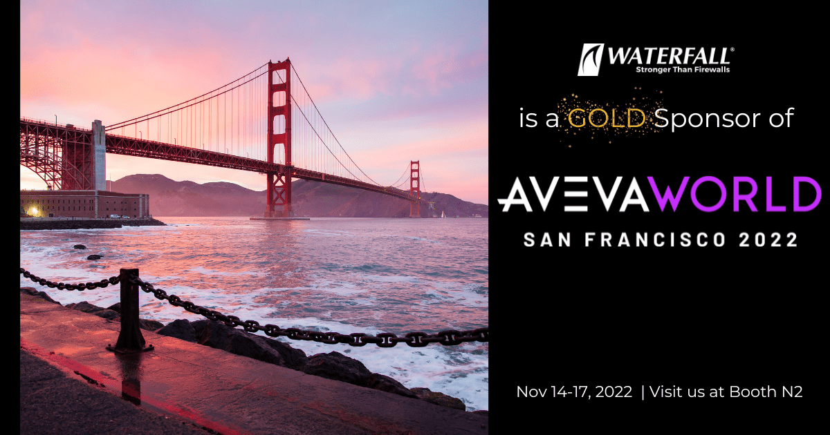 Waterfall Security Is Coming To AVEVA PI World in San Francisco