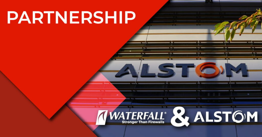 Waterfall and ALSTOM announce partnership feature image