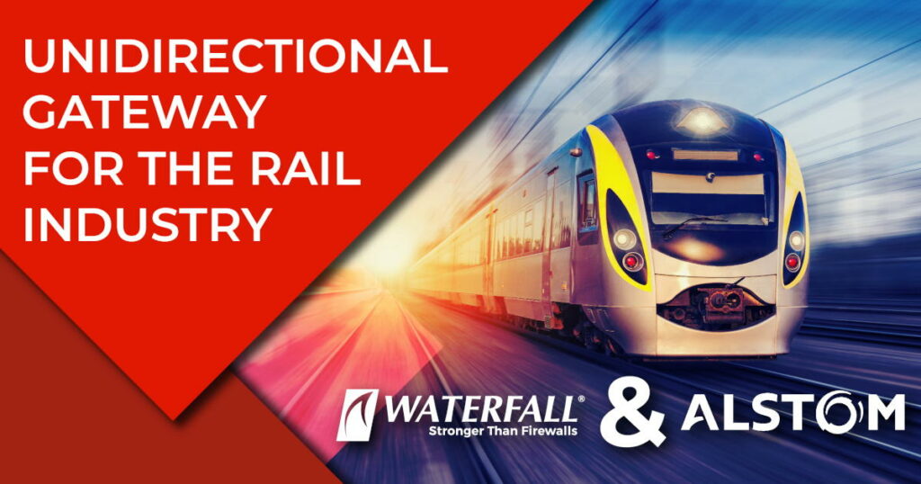Unidirectional Gateway for the Rail Industry WF ALSTROM