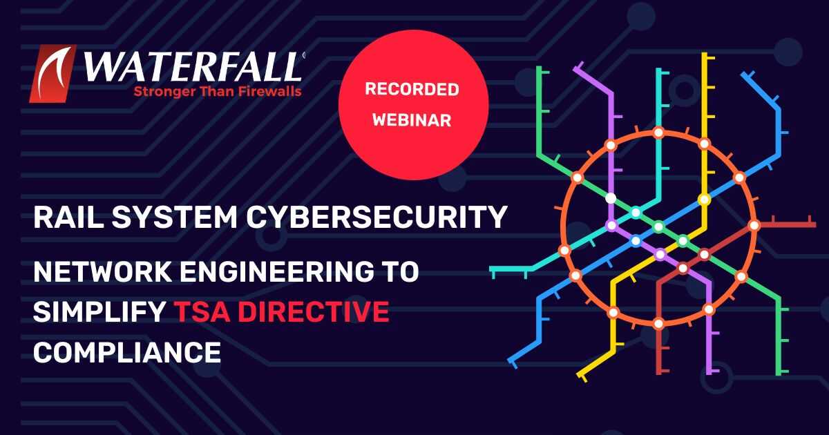 Rail Cybersecurity Webinar