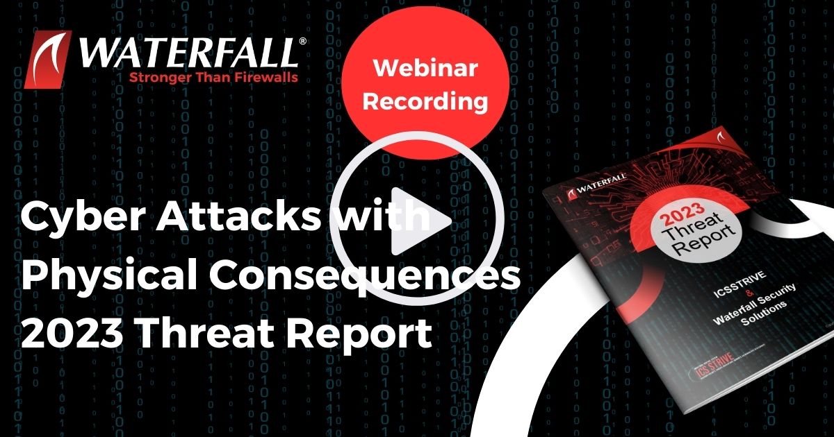 Stronger Than Firewalls | Waterfall Security