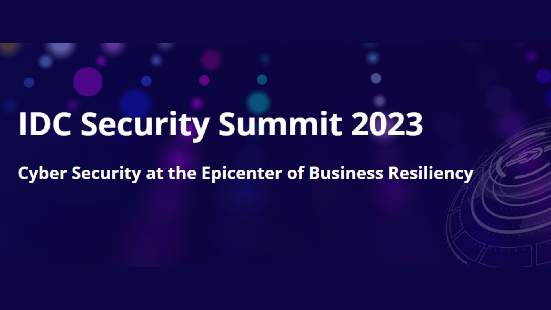 IDC Security Summit 2023 Waterfall Security Solutions