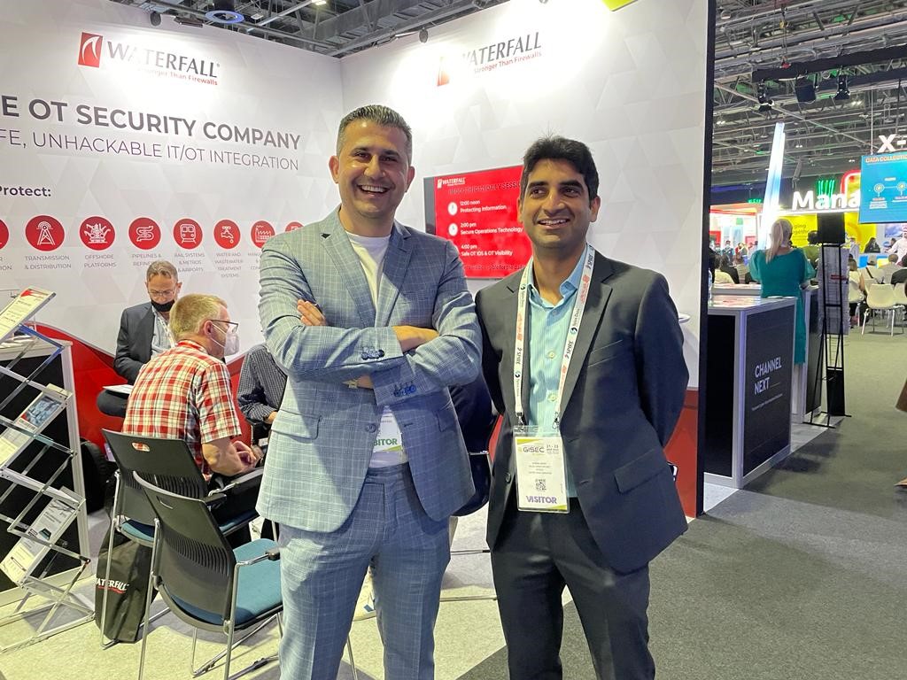 Naoufal Kerboute and Shahid Javed, Director of Sales at INTECH