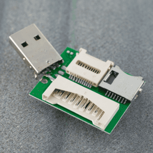 Inside a USB
