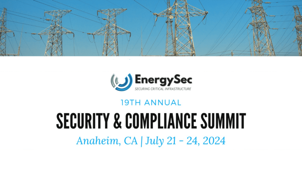 19TH ANNUAL ENERGYSEC SECURITY & COMPLIANCE SUMMIT