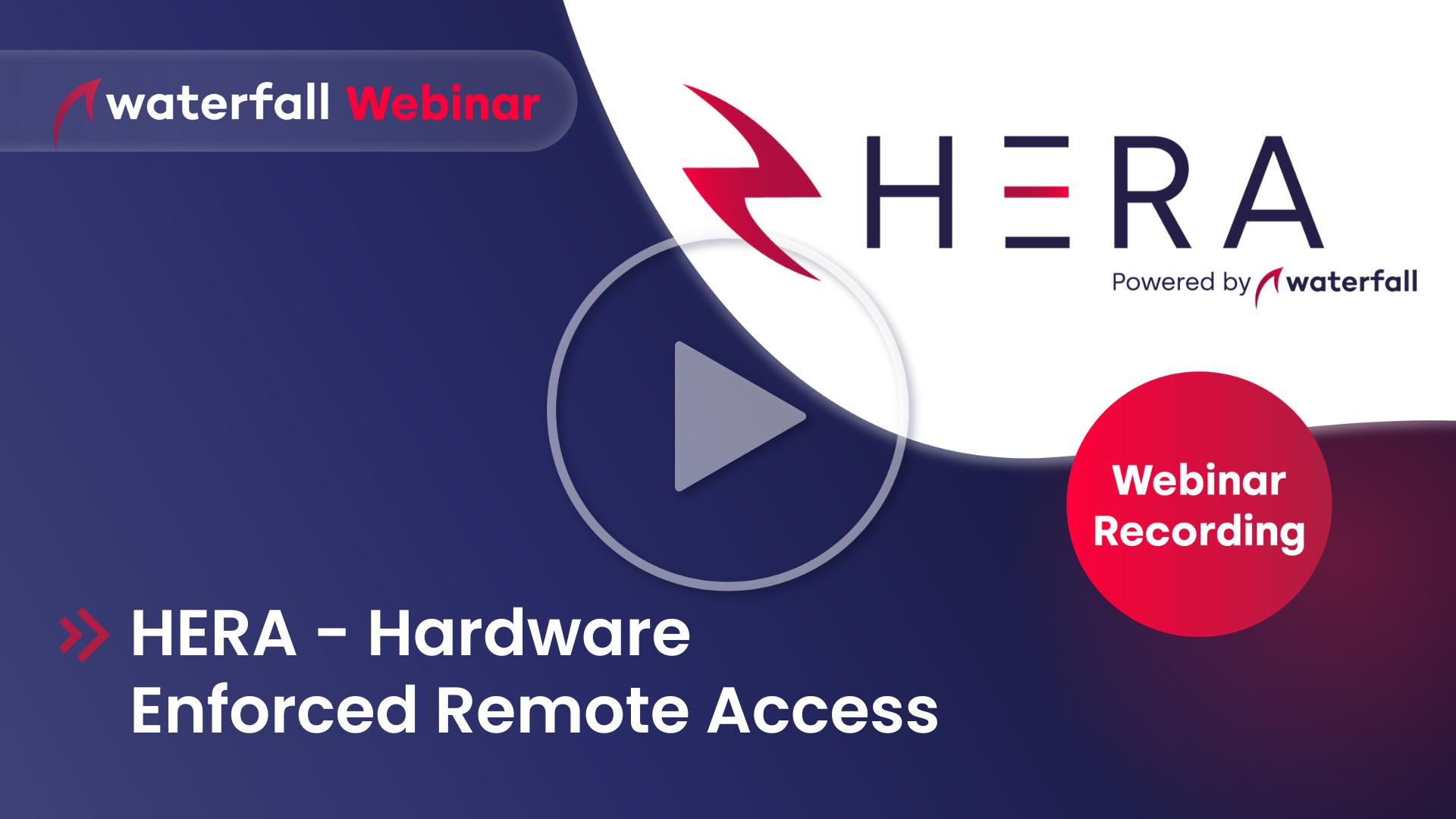 HERA Webinar Recording