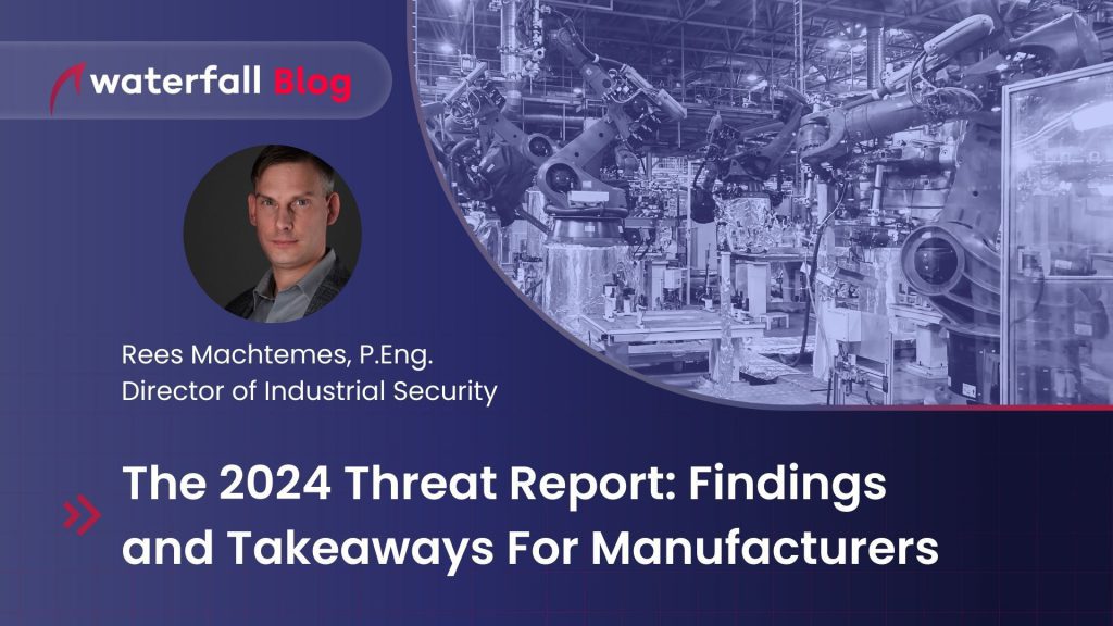 Cybersecurity for the manufacturing industry