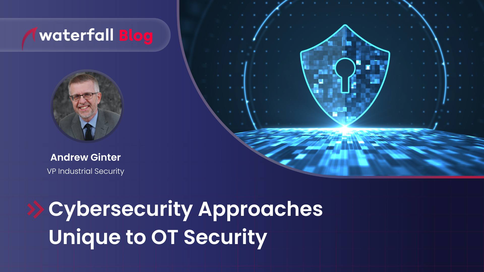 Cybersecurity approaches unique to OT security