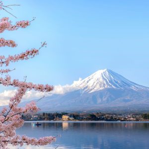 Mount Fiji in Japan