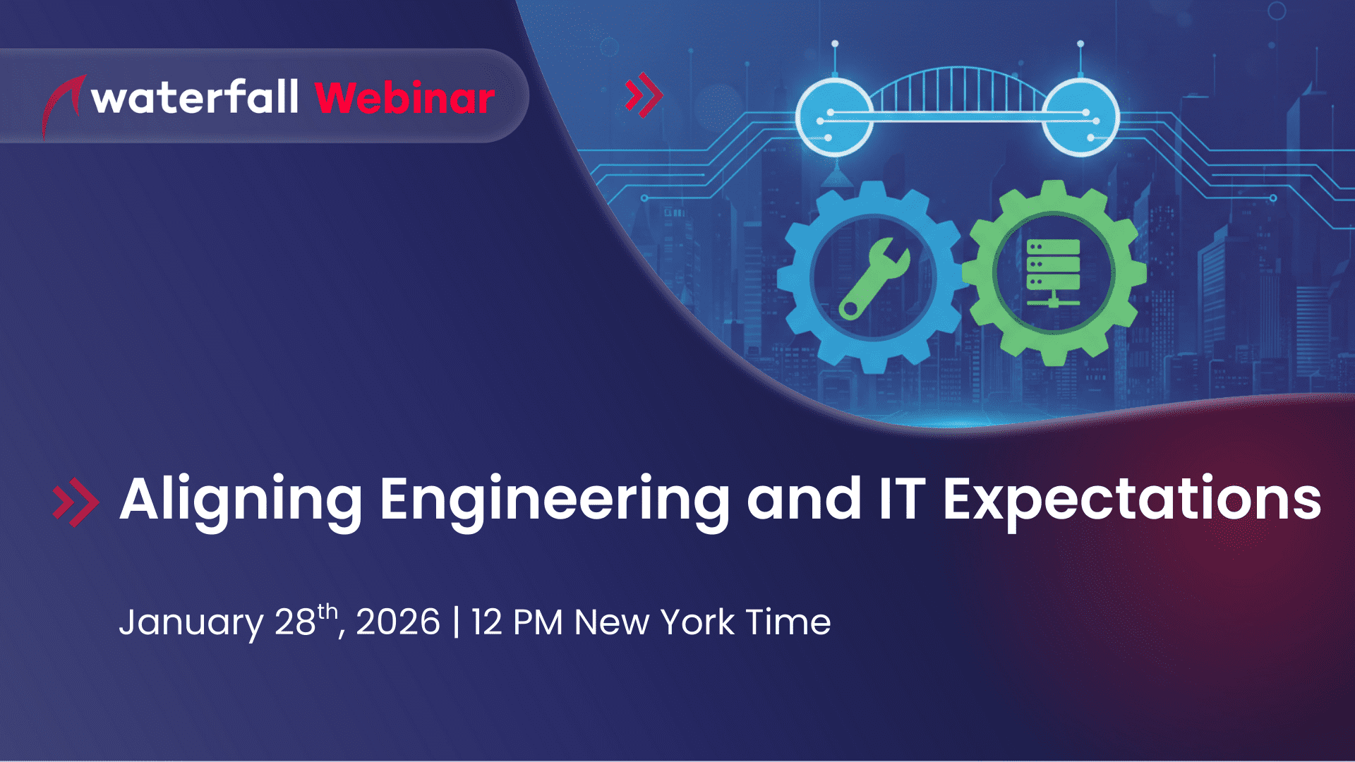 Aligning Engineering and IT Expectations - webinar invitation