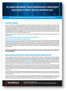 New ANSSI ICS Regulations