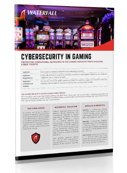 CYBERSECURITY IN GAMING